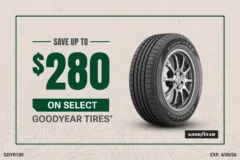 SELECT GOODYEAR TIRES